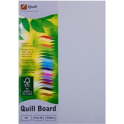 Quill Grey A4 210gsm Board