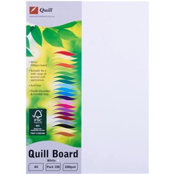 Quill Board 210Gsm A4 White