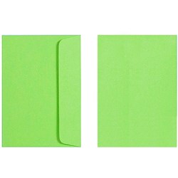 Quill Lime C6 80gsm Coloured Envelopes