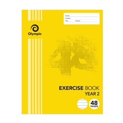 Book Exercise Olympic 48Page Yr2 Qld Ruling 225X175