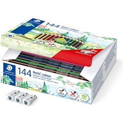 Staedtler Noris Club Class Pack 144 Assorted Coloured Pencils