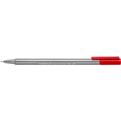 Staedtler Triplus Red Fineliner Pen