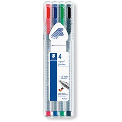 Staedtler Triplus 4 Assorted Fineliner Pen