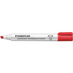 Staedtler Lumocolor 351B Red Chisel Whiteboard Marker