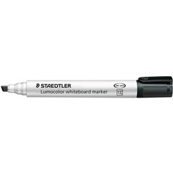 Staedtler Lumocolor 351B Black Chisel Whiteboard Marker