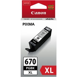 Ink Canon Pgi-670Xl Black