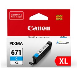 Canon CLI-671XL Cyan Ink Cartridge