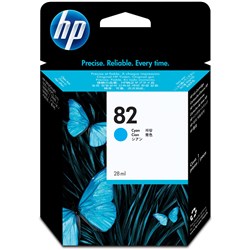 HP 82 Cyan Ink Cartridge