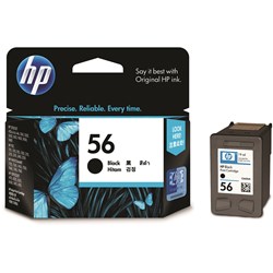 HP 56 Black Ink Cartridge