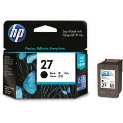 HP 27 Black Ink Cartridge