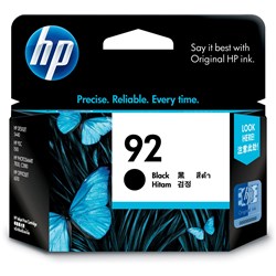 HP 92 Black Ink Cartridge