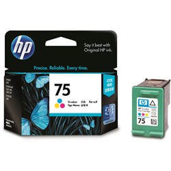 HP 75 Tri-Colour Ink Cartridge