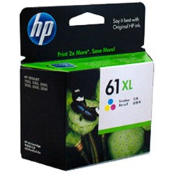 HP 61XL Tri-Colour Ink Cartridge