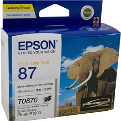 Ink Epson T0870 Ultrachrome Gloss Optimiser