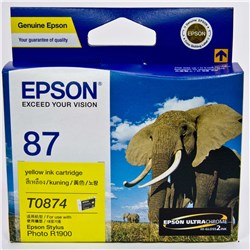 Ink Epson T0874 Yellow Ultrachrome Hi-Gloss