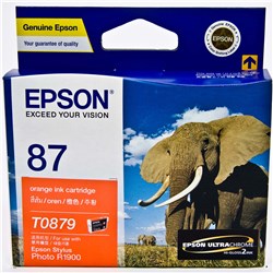 Ink Epson T0879 Orange Ultrachrome Hi-Gloss