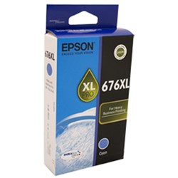 Epson 676XL Cyan Ink Cartridge