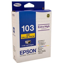 Epson 103 Ink Cartridge Value Pack