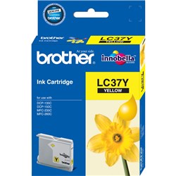 Brother LC-37 Yellow Ink Cartridge