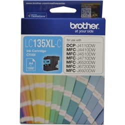 Brother LC-135XL Cyan Ink Cartridge