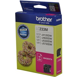 Brother LC-233 Magenta Ink Cartridge