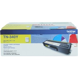 Brother TN-340 Yellow Toner Cartridge