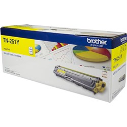 Brother TN-251 Yellow Toner Cartridge