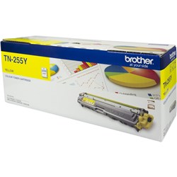 Brother TN-255 Yellow Toner Cartridge