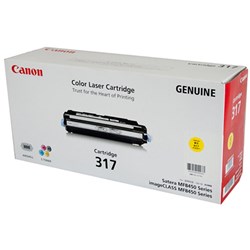 Canon CART317 Yellow Toner Cartridge