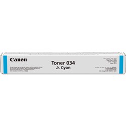 Canon Cart034 Toner Cartridge Cyan