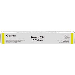 Canon Cart034 Toner Cartridge Yellow