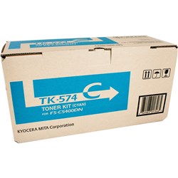 Kyocera TK-574 Cyan Toner Cartridge