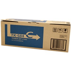 Kyocera TK-584 Cyan Toner Cartridge