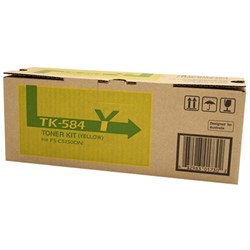 Kyocera TK-584 Yellow Toner Cartridge