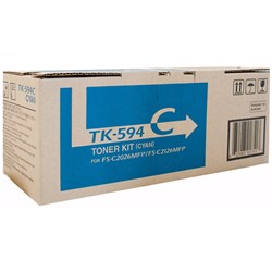 Kyocera TK-594 Cyan Toner Cartridge