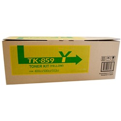 Kyocera TK-859 Yellow Toner Cartridge