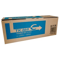 Kyocera TK-869 Cyan Toner Cartridge