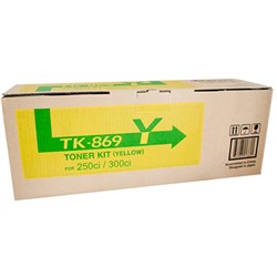 Kyocera TK-869 Yellow Toner Cartridge