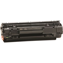 HP 36A Black Toner Cartridge