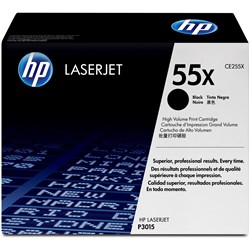 HP CE255X Black Toner Cartridge