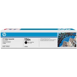 HP CE310A Black Toner Cartridge