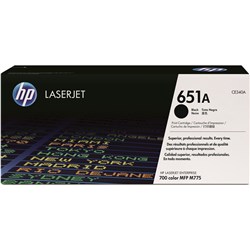 HP 651A/CE340A Black Toner Cartridge