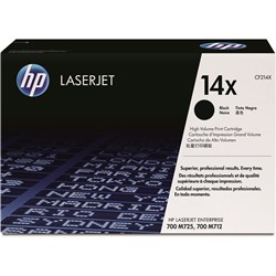 HP 14X/CF214X Black Toner Cartridge