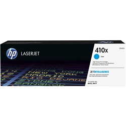 HP 410X/CF411X Cyan Toner Cartridge