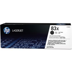 HP 83X/CF283X Black Toner Cartridge