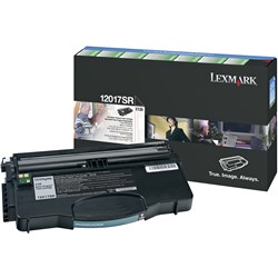 Lexmark 12018SR Black Prebate Toner Cartridge