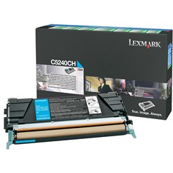 Toner Lexmark C5240Ch Cyan (Hy)