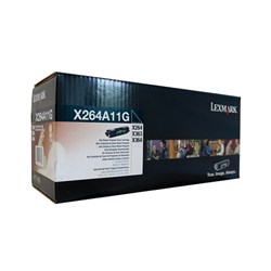 Toner Lexmark X264 Black X264A11G