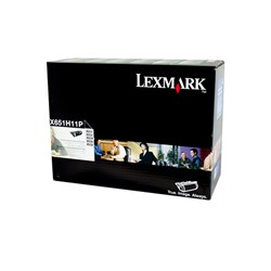 Toner Lexmark X651H11P Black Hi-Yield