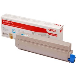 Oki MC873 Cyan Toner